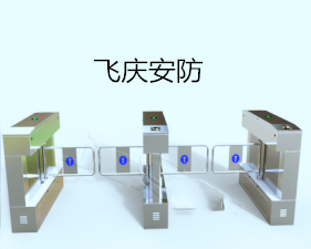 桥式斜角智能防撞摆闸